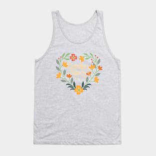 Garden Queen, cute female amateur gardener, flower gardening Tank Top